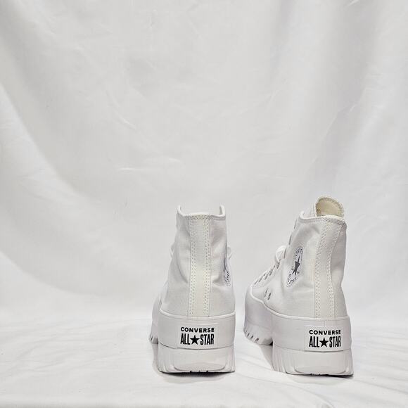 Converse Women's CTASLugged Heel Hi Tops Size 5.5 A10364C White NWT - Picture 5 of 7